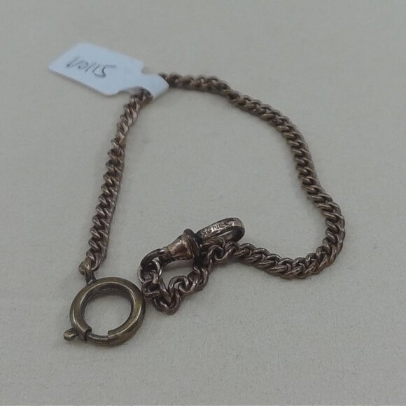 Vintage Germany ACME Watch Chain Bracelet – 7.5 Inches - Picture 2 of 2
